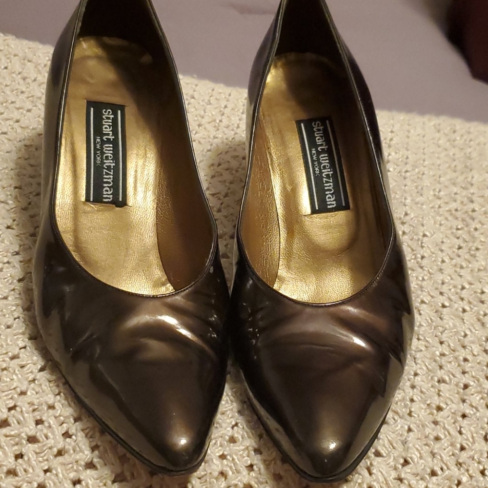 Stuart Weitzman shoes.